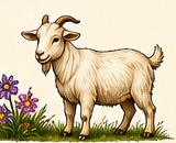 Goat illustration